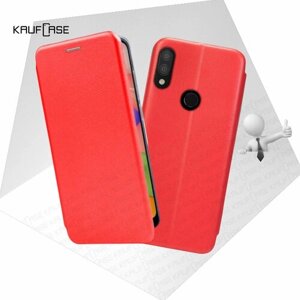 Чехол книжка KaufCase для телефона Xiaomi Redmi 7 (6.26"красный. Трансфомер