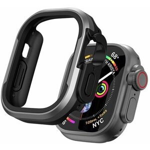 Чехол на часы Apple Watch Ultra WiWU JD-101 iShield Watch Case 49mm - Серый