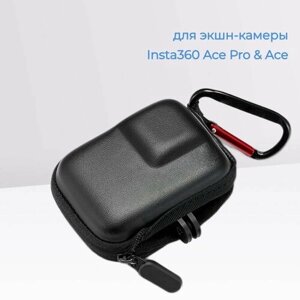 Чехол на карабине черный для экшн-камеры Insta360 Ace Pro & Ace