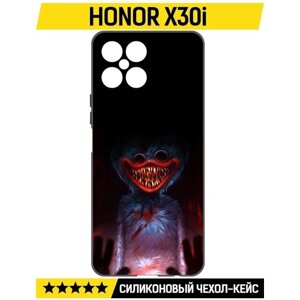 Чехол-накладка Krutoff Soft Case Атака Хаги Ваги для Honor X30i черный