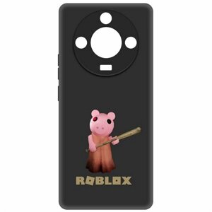 Чехол-накладка Krutoff Soft Case Roblox-Пигги для Realme 11 Pro+ черный