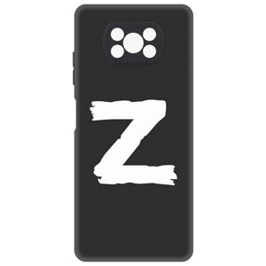 Чехол-накладка Krutoff Soft Case Z для Xiaomi Poco X3 Pro черный