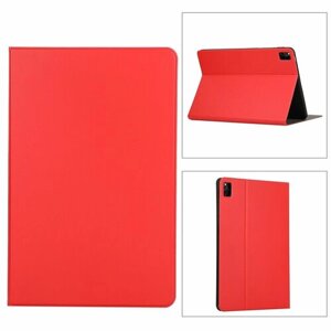 Чехол-обложка MyPads Copertina elegante для Xiaomi Redmi Pad из качественной водоотталкивающей импортной кожи в красном цвете