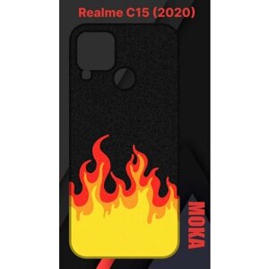 Чехол Realme C15 / Рилми Ц15 с принтом