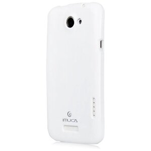 Чехол силиконовый для HTC One X iMUCA Color Brilliant TPU (milky-white)