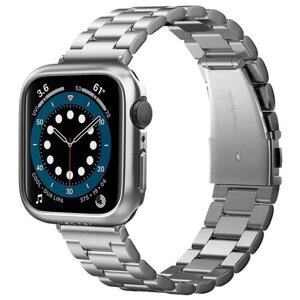 Чехол Spigen Thin Fit (ACS02957) для Apple Watch Series SE/4/5/6 44 mm (Graphite)