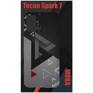 Чехол Tecno Spark 7 / Техно Спарк 7 с принтом
