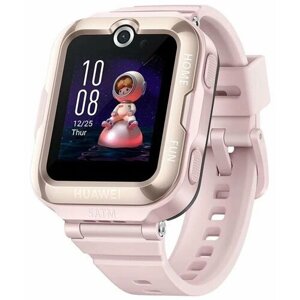 Детские умные часы, Huawei, 1,41", 320360 пикселей, розового цвета