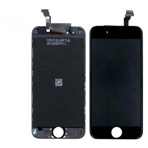 Дисплей для Apple iPhone 6 в сборе с тачскрином, черный с рамкой
