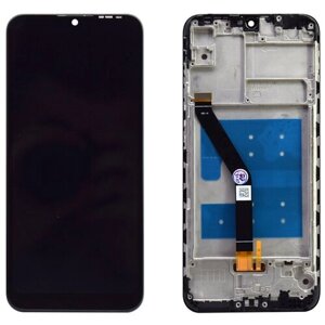 Дисплей для Huawei Honor 8A/8A Pro/8A Prime (JAT-LX1/JAT-LX8) в рамке (черный), Дисплейный модуль с тачскрином