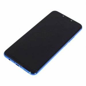 Дисплей для Huawei Nova 3i 4G (в сборе с тачскрином) в рамке, синий, AAA
