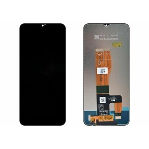 Дисплей для Realme C30s (RMX3690)+тачскрин (черный)