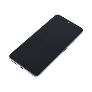 Дисплей для Xiaomi Mi 11i / POCO F3 5G (в сборе с тачскрином) в рамке, белый, AAA