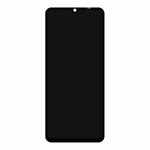 Дисплей (экран) в сборе с тачскрином для Xiaomi Redmi 12C (22120RN86G) черный / 720x1650