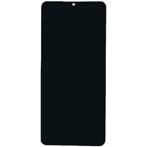 Дисплей с тачскрином для Samsung Galaxy A12 (A125F) (черный) (AA)