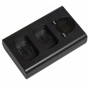 Двойное зарядное для Nikon EN-EL14/EN-EL14a Micro и C-Type USB с индикатором