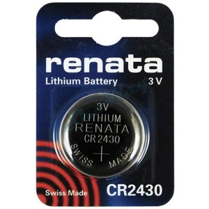 Э/П Батарейка CR2430 Renata, 4 шт. в комплекте