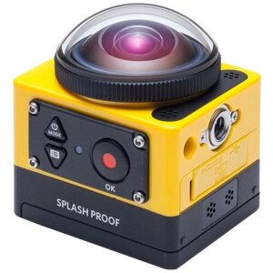 Экшн-камера Kodak SP360, 17.52МП, 1920x1080, желтый/черный