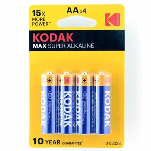 Элементы питания Kodak Max LR06-4 блистер