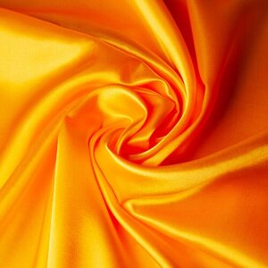 Фон шелковый 70100 см оранжевый блеск Wansen BS-0710-841353 Yellow