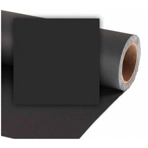 Фон VIBRANTONE 10 Black, бумажный, 2.1 x 11 м, черный