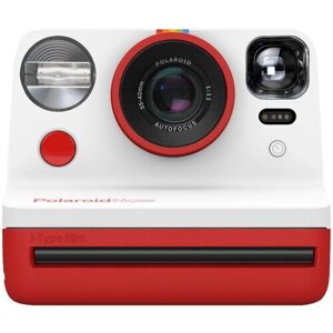 Фотоаппарат моментальной печати Polaroid Now I-Type Instant Camera, печать снимка 88x107 мм, красный