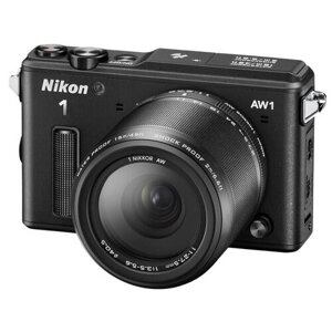Фотоаппарат Nikon 1 AW1 Kit 1 NIKKOR 11-27,5mm F/3.5-5.6, черный