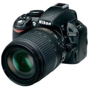 Фотоаппарат nikon D3100 kit AF-S DX nikkor 18-105mm f/3.5-5.6G ED VR, черный