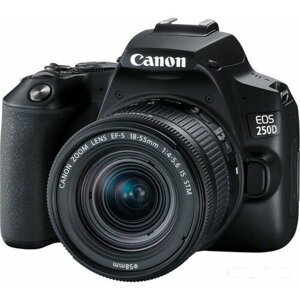 Фотоапппарат Canon EOS 250D Kit 18-55 IS STM чёрный