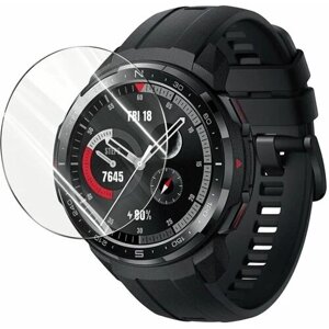 Гидрогелевая защитная пленка на часы Honor Watch GS Pro, глянцевая (комплект из 2 штук)