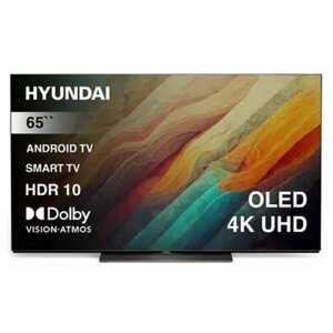 Hyundai LCD, LED телевизоры яндекс hyundai 65" H-LED65OBU7700 android TV frameless черный/черный 4K ultra HD 120hz DVB-T DVB-T2 DVB-C DVB-S DVB-S2 USB wifi smart TV