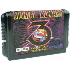 Игра Mortal Kombat 3 Ultimate для sega 16bit английская версия