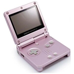 Игровая приставка Nintendo Game Boy Advance SP, без игр, розовый