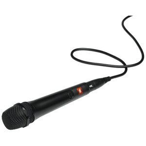 JBL PBM100, комплектация: микрофон, разъем: mini jack 3.5 mm, черный, 1 шт