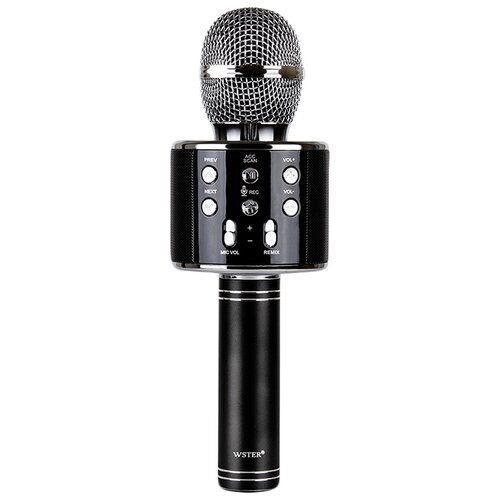 Караоке-микрофон Wster WS-858 black
