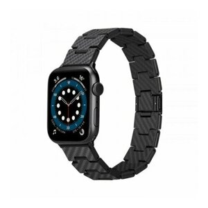 Карбоновый браслет Pitaka для Apple Watch Series 9-1, SE и Ultra 2 / Ultra) - Retro