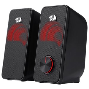 Компьютерные колонки 2.0 система Redragon Stentor черный, 6 Вт, питание от USB