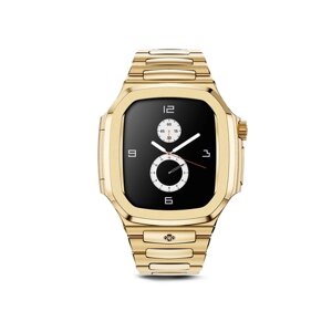 Корпус для часов Golden Concept для Apple Watch 45 мм, нержавеющая сталь, золотистый