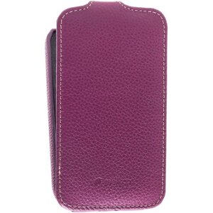 Кожаный чехол для HTC One SV / One ST / T528T Melkco Leather Case - Jacka Type (Purple LC)