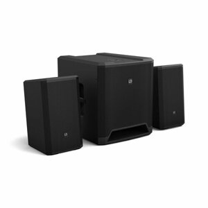 LD Systems DAVE 12 G4X - Компактный активный комплект PA-системы (Сабвуфер 12"2 сателлита 6,5"