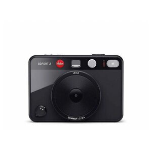 Leica SOFORT 2 - Гибридная мгновенная камера (фотоаппарат), цвет черный