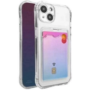 Mariso Чехол-накладка POKET с карманом для карт для Samsung Galaxy A13 5G SM-A136U clear (Прозрачный)