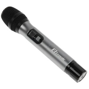 Микрофон для караоке ELTRONIC 10-06, беспроводной, приемник, черный