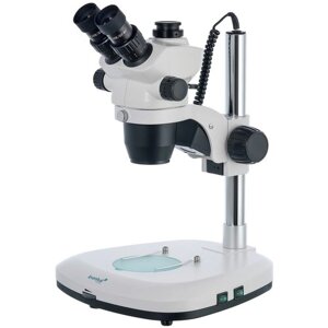 Микроскоп levenhuk ZOOM 1T белый/черный