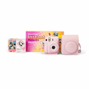 Моментальная фотокамера Fujifilm Instax Mini 12 Stax of Fun Instant Photo Kit Blossom Pink