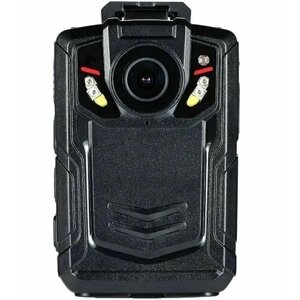 Нагрудный видеорегистратор кобра про А12 64 Гб GPS с разрешением 2К+ и с ночным видением, персональный носимый регистратор на одежду с обзором 140, нательная цифровая камера