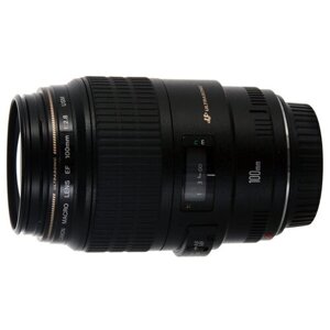 Объектив Canon EF 100mm f/2.8 Macro USM, черный