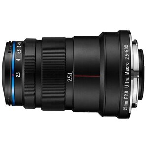 Объектив Laowa 25mm f/2.8 2.5-5x Ultra Macro Canon EF, черный