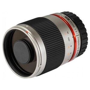 Объектив Samyang 300mm f/6.3 ED UMC CS Reflex Mirror Lens Canon M, Silver