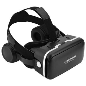 Очки для смартфона VR SHINECON 6.0, 1280x720, нет данных, 60 Гц, базовая, черный